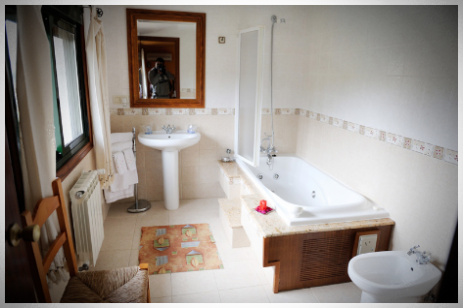 Casa Rural Baño habitacion otoño BANO HABITACION OTONO