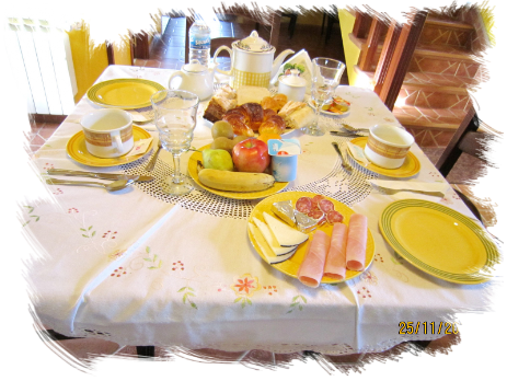 Casa Rural desayunos DESAYUNOS